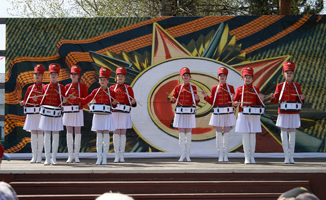 Барабанщицы КМР